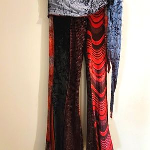 Makara flare stretch boho pants